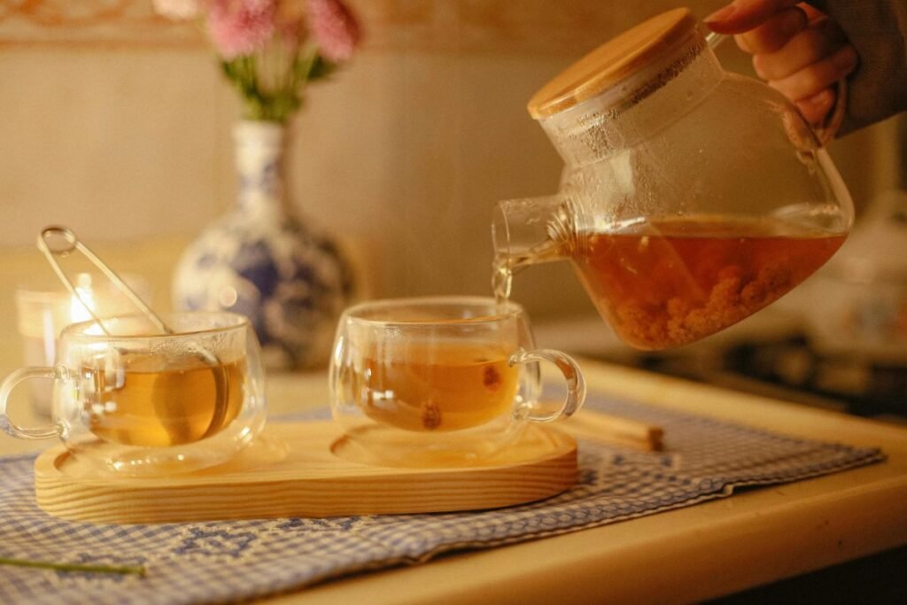 Arbata prieš miegą