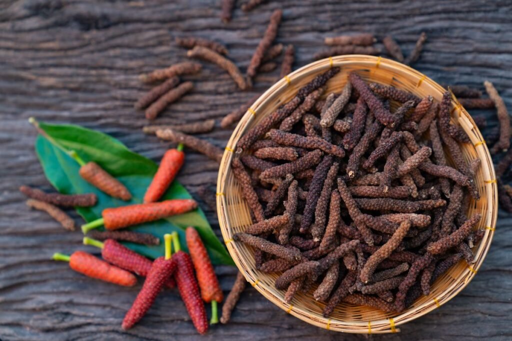 Pipirų rūšys: ilgieji pipirai