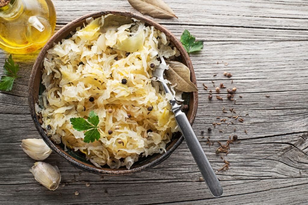 Fermentuotas maistas: rauginti kopūstai